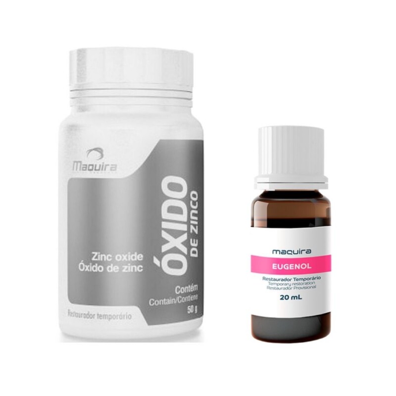 Kit Cimento Cirúrgico Óxido de Zinco + Eugenol | Tratamento e Correção Ungueal